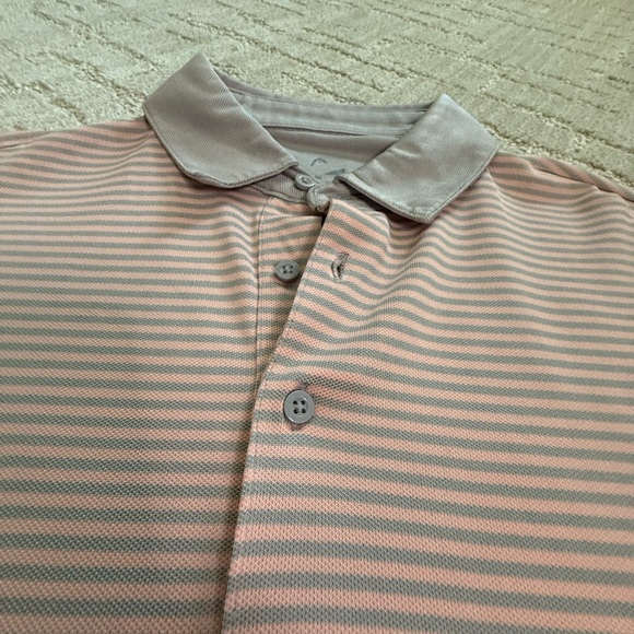 Head Men's Polo Shirt - Pink and Gray - Picture 3 of 10